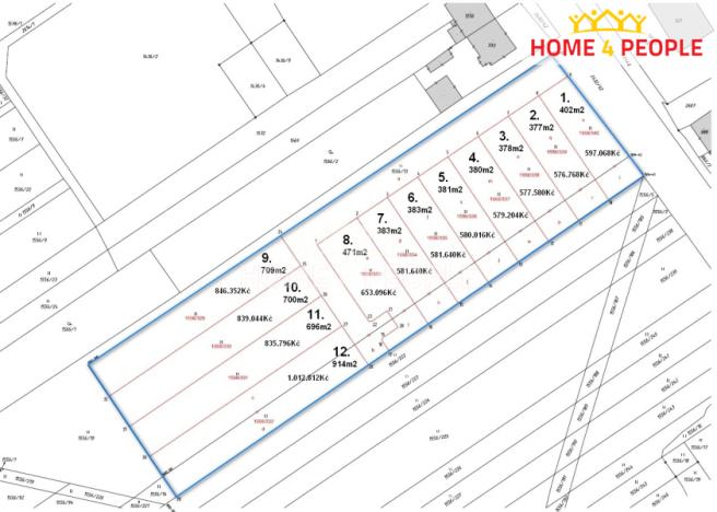 Prodej pozemku pro bydlení, Tlumačov, Dolní, 700 m2