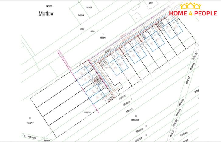 Prodej pozemku pro bydlení, Tlumačov, Dolní, 914 m2