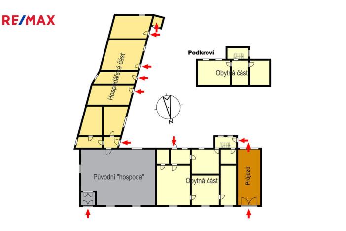 Prodej rodinného domu, Charváty - Čertoryje, 280 m2