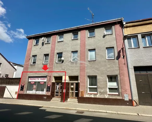 Pronájem obchodního prostoru, Žirovnice, Komenského, 58 m2