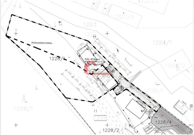 Prodej pozemku pro bydlení, Černá Hora, 900 m2