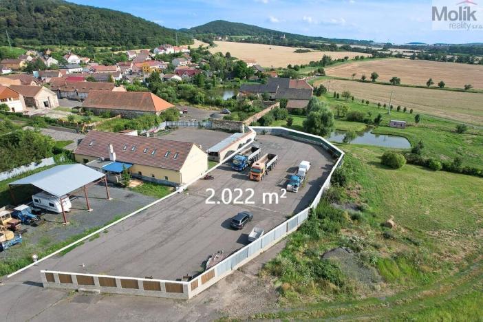 Pronájem pozemku pro komerční výstavbu, Hrobčice - Razice, 2022 m2