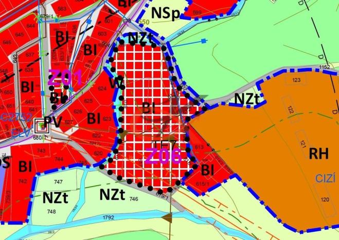 Prodej pozemku pro bydlení, Moravský Beroun, 1990 m2