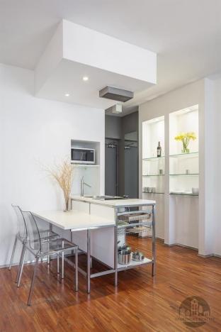 Pronájem bytu 1+kk, Praha - Smíchov, Holečkova, 25 m2