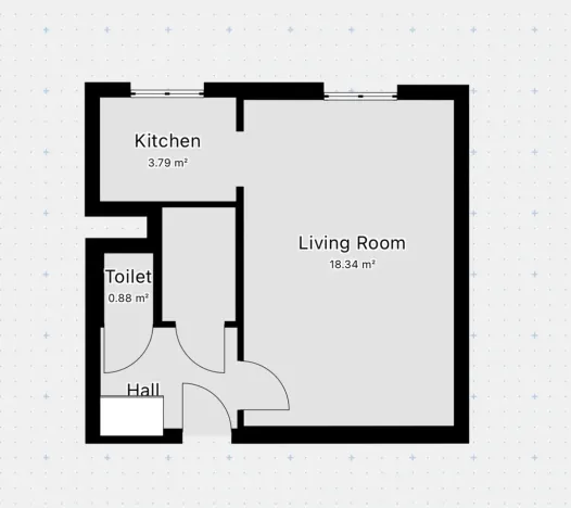 Pronájem bytu 1+1, Praha - Troja, Mazurská, 31 m2