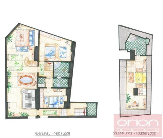 Pronájem bytu 4+1, Praha - Malá Strana, Vlašská, 174 m2