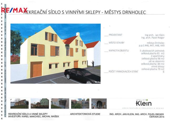 Prodej pozemku pro bydlení, Drnholec, 666 m2