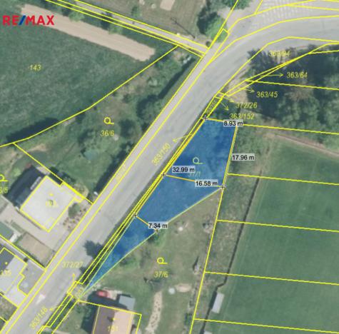 Prodej pozemku pro bydlení, Mysločovice, 490 m2