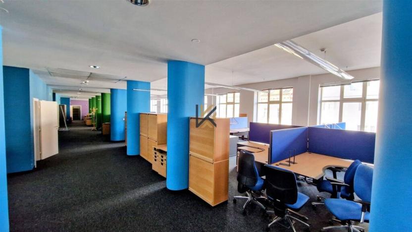 Pronájem kanceláře, Praha - Karlín, Thámova, 884 m2