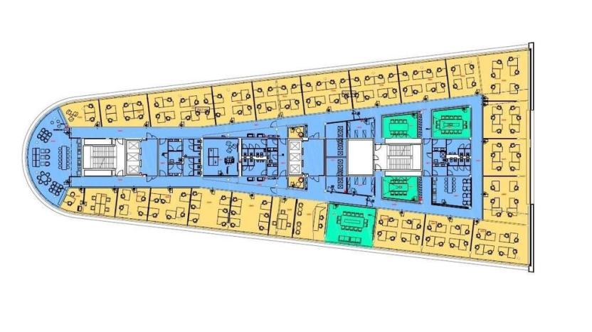 Pronájem kanceláře, Praha - Holešovice, Argentinská, 1326 m2