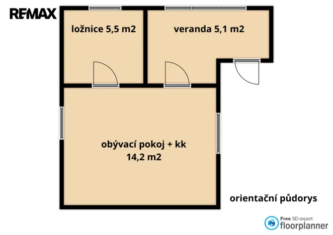 Prodej chaty, Valdíkov, 33 m2