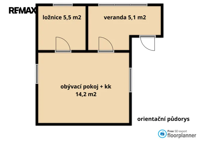 Prodej chaty, Valdíkov, 33 m2