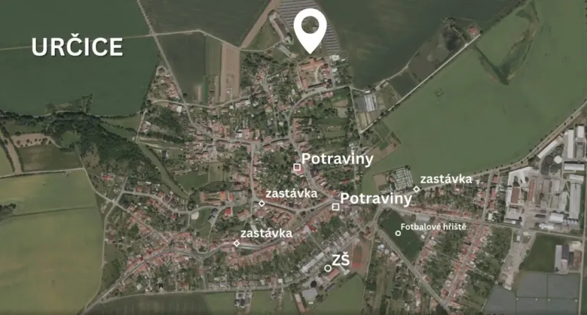 Prodej pozemku pro bydlení, Určice, 7614 m2