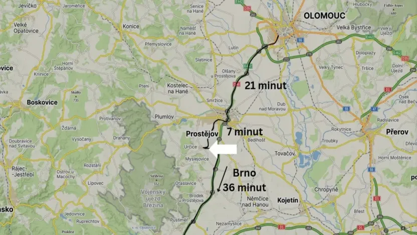 Prodej pozemku pro bydlení, Určice, 7614 m2