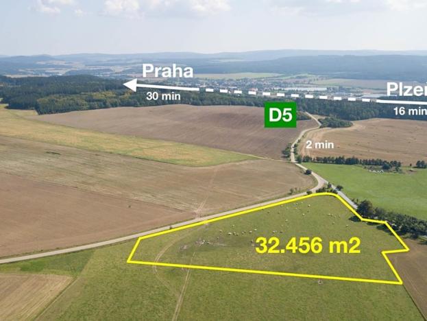 Prodej pozemku pro komerční výstavbu, Těškov, 32456 m2