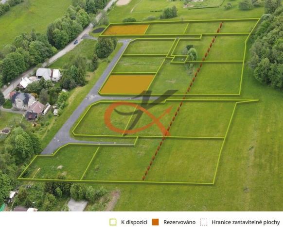 Prodej pozemku pro bydlení, Rožnov pod Radhoštěm, 2923 m2