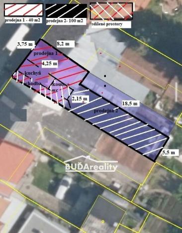 Pronájem obchodního prostoru, Napajedla, 40 m2