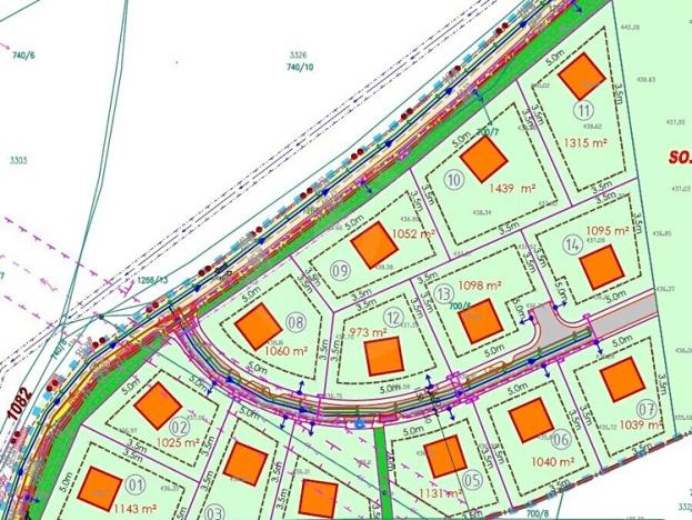 Prodej pozemku pro bydlení, Lipí, 971 m2