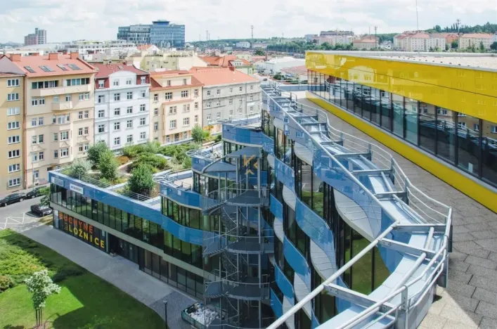 Pronájem kanceláře, Praha - Libeň, Českomoravská, 708 m2