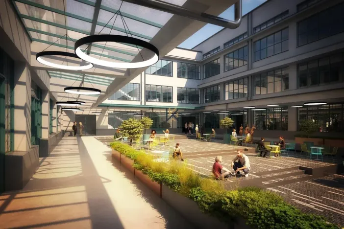 Pronájem kanceláře, Praha - Vysočany, Kolbenova, 500 m2