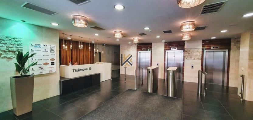 Pronájem kanceláře, Praha - Karlín, Thámova, 235 m2