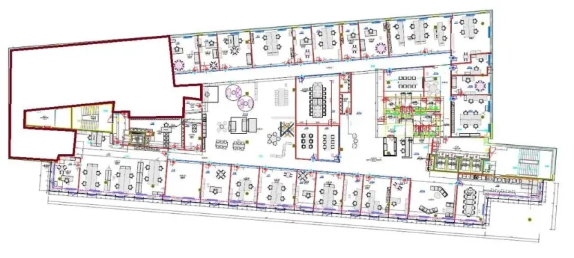 Pronájem kanceláře, Praha - Michle, Vyskočilova, 1738 m2