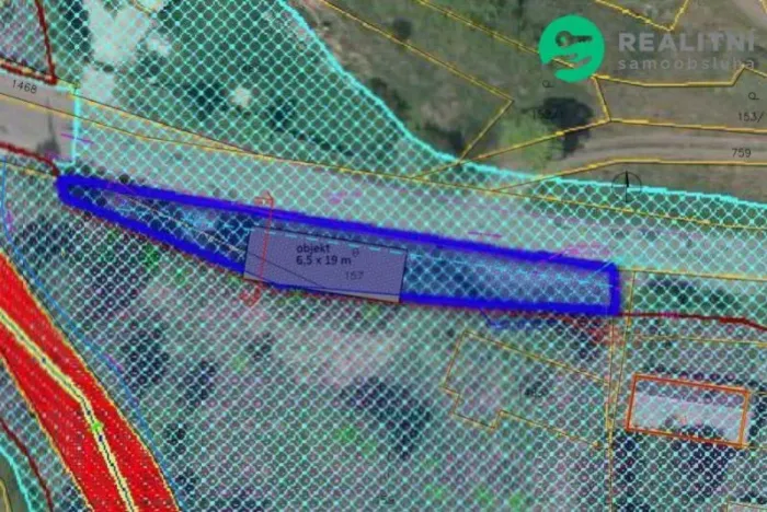 Prodej pozemku pro bydlení, Stará Paka - Ústí, 3337 m2