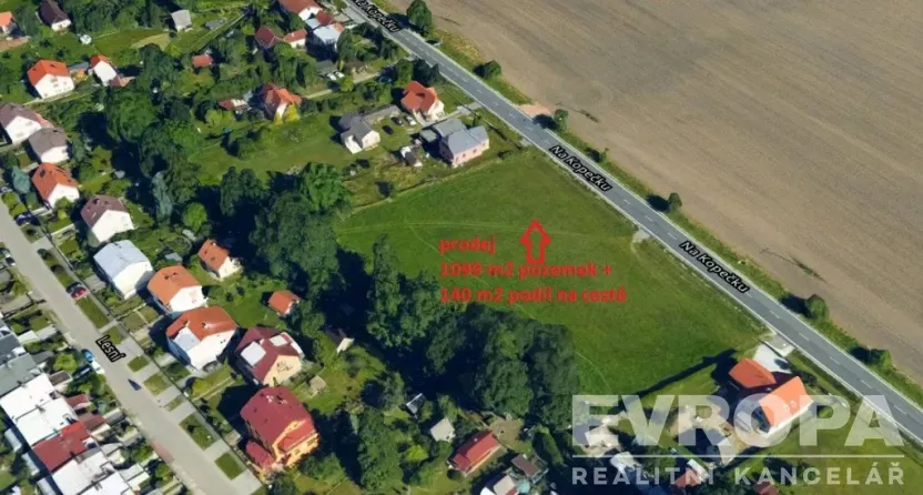 Prodej pozemku pro bydlení, Třeboň, 1099 m2