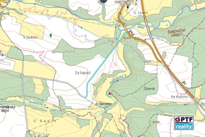 Prodej pozemku, Kočov, 10874 m2