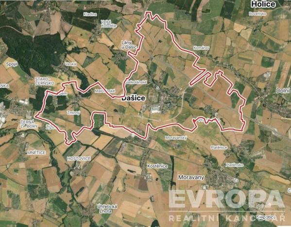 Pronájem zemědělské půdy, Dašice, 5222 m2