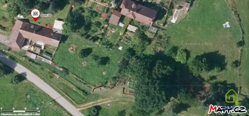 Prodej pozemku pro bydlení, Dvory, 693 m2