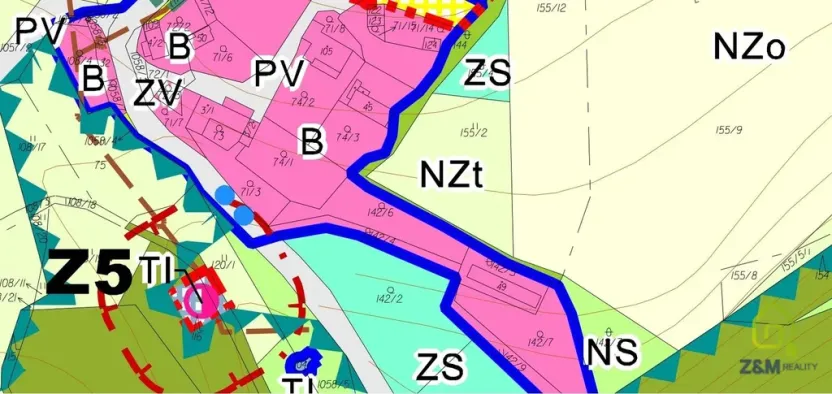 Prodej pozemku pro bydlení, Dvory, 693 m2