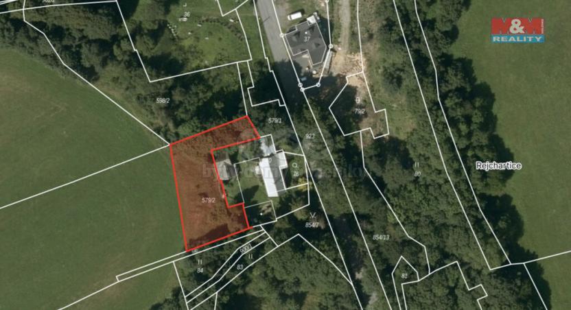 Prodej pozemku pro bydlení, Dvorce - Rejchartice, 2066 m2