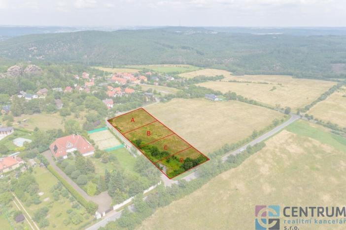 Prodej pozemku pro bydlení, Černolice, Všenorská, 1142 m2