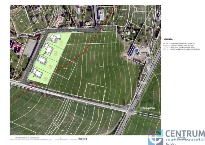 Prodej pozemku pro bydlení, Černolice, Všenorská, 1142 m2