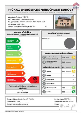 Prodej bytu 3+kk, Jablonec nad Nisou, Pražská, 102 m2