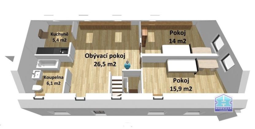 Prodej rodinného domu, Kšice, 136 m2