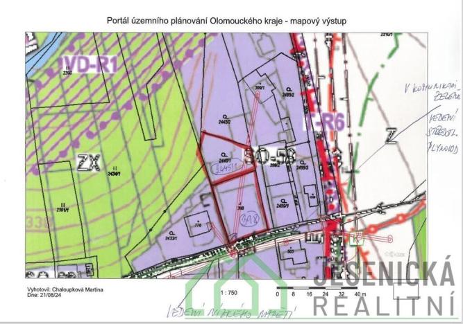 Prodej pozemku pro bydlení, Mikulovice, Na Bukovci, 1125 m2