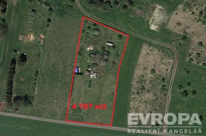 Prodej zahrady, Bělušice, 4787 m2