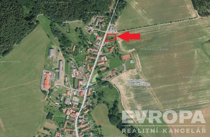 Prodej pozemku pro bydlení, Útěchovice pod Stražištěm, 1140 m2