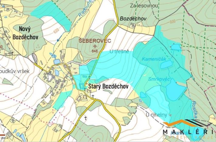 Prodej zemědělské usedlosti, Horní Radouň - Starý Bozděchov, 1600 m2