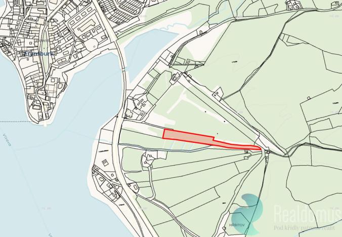 Prodej pozemku, Frymburk, 10831 m2