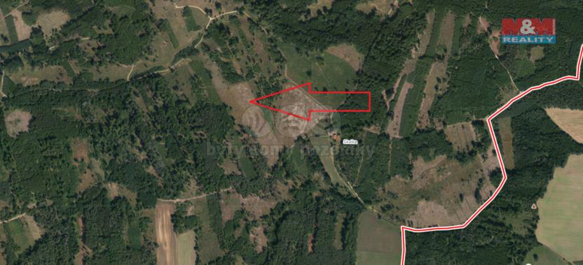 Prodej lesa, Jetětice, 36550 m2