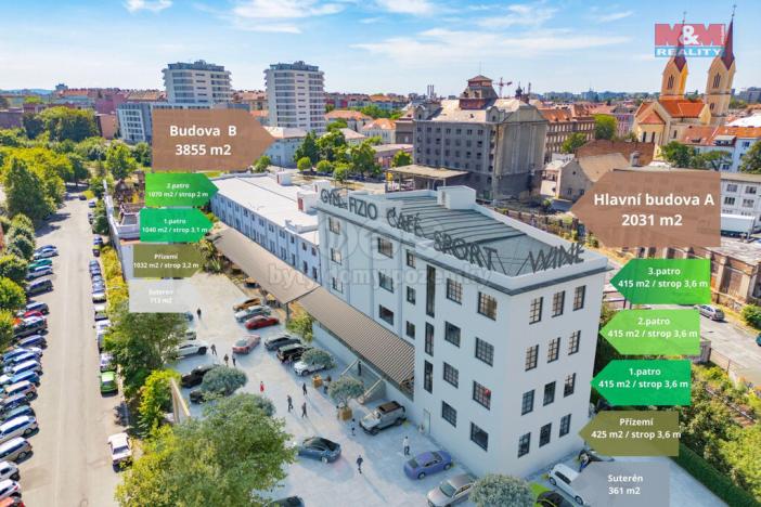 Pronájem obchodního prostoru, Plzeň - Jižní Předměstí, Přeštická, 5886 m2