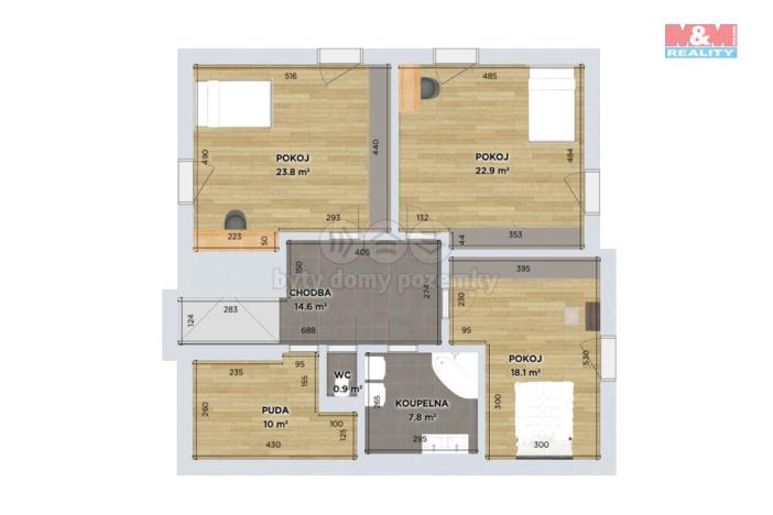 Prodej rodinného domu, Zásmuky - Doubravčany, 743 m2