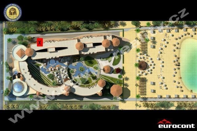 Prodej bytu 1+kk, Hurghada, Egypt, شارع اللواء مؤمن البنان, 46 m2