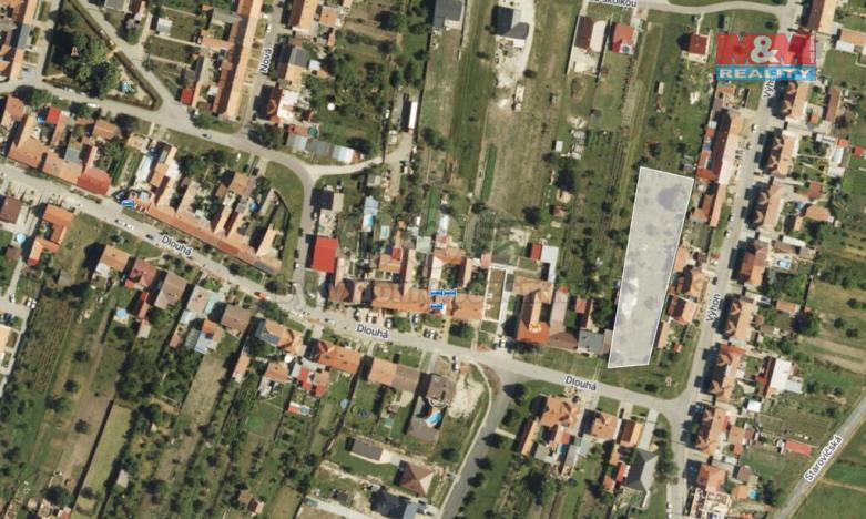 Prodej pozemku pro bydlení, Šakvice, Dlouhá, 2350 m2