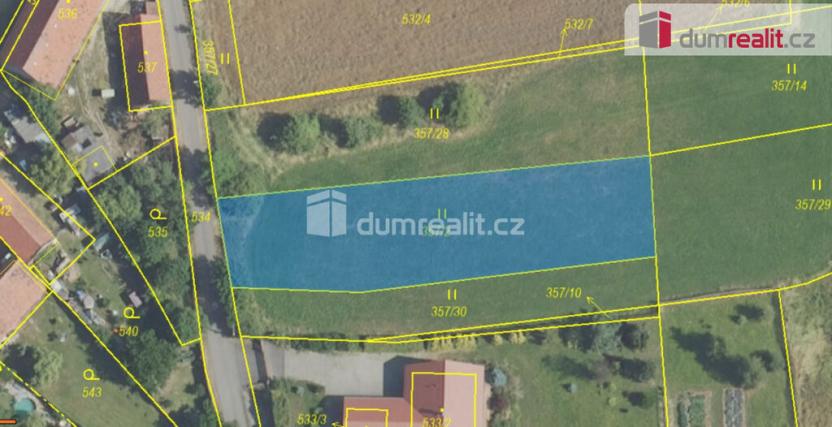 Prodej pozemku pro bydlení, Běštín, 1190 m2