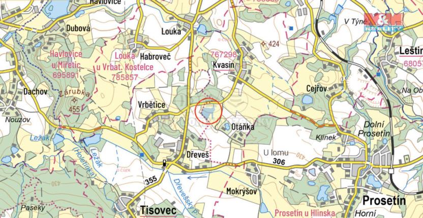 Prodej louky, Tisovec, 17333 m2