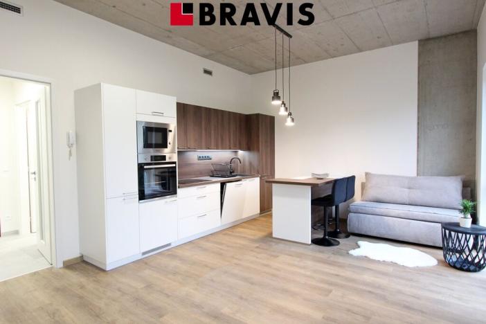 Pronájem bytu 1+kk, Brno - Horní Heršpice, Bohunická, 35 m2